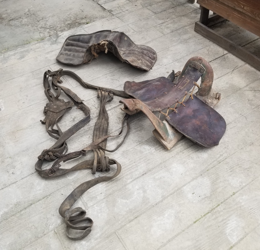 ÜZERİ OSMANLICA YAZILI ABDÜLMECİD HAN DÖNEMİ ÇOK NADİR ORDUYU HUMAYUN SÜVARİ EYER TAKIMI