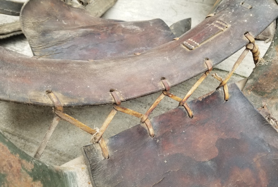 ÜZERİ OSMANLICA YAZILI ABDÜLMECİD HAN DÖNEMİ ÇOK NADİR ORDUYU HUMAYUN SÜVARİ EYER TAKIMI