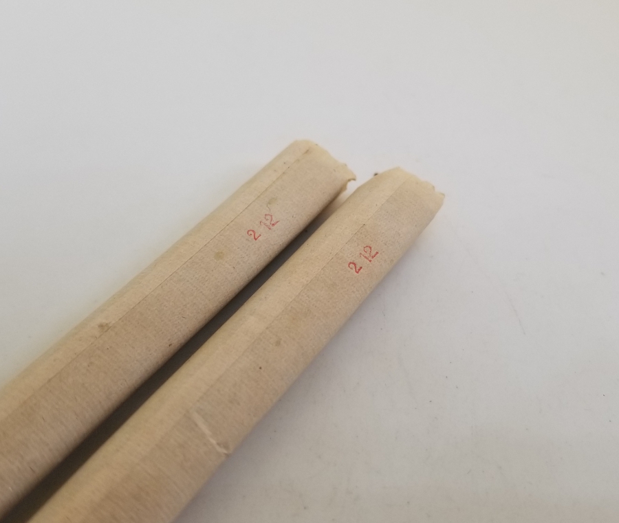 OSMANLI DÖNEMİ ALTIN VARAKLI KAĞITLI 2 ADET SİGARA