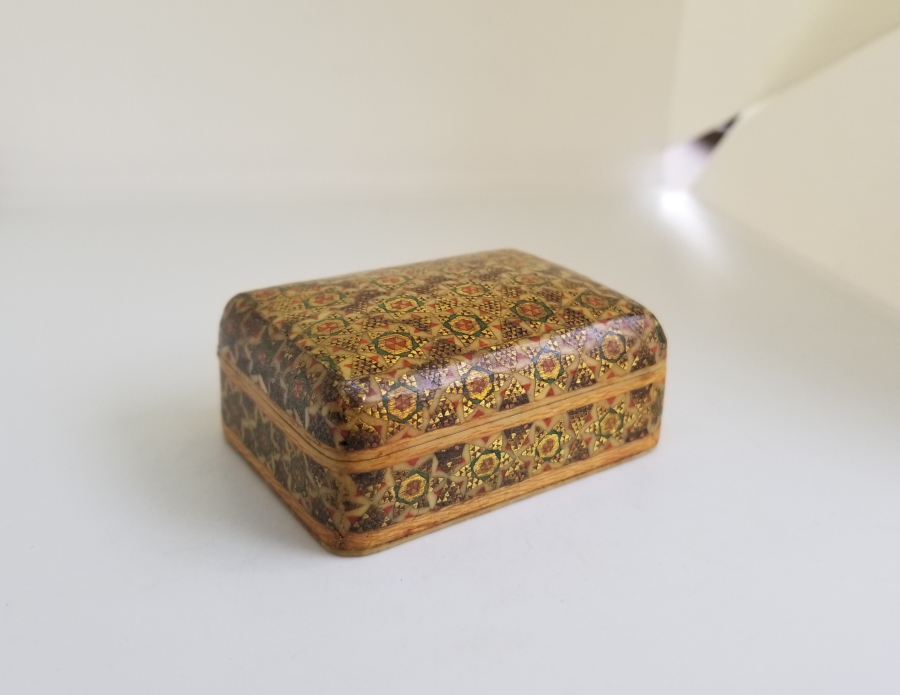 HATEM İŞİ ANTİKA KAPAKLI KUTU