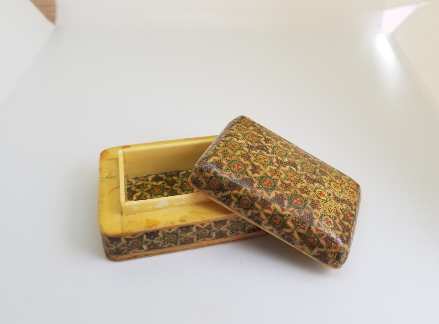 HATEM İŞİ ANTİKA KAPAKLI KUTU