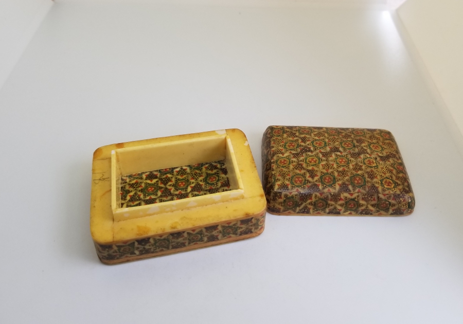 HATEM İŞİ ANTİKA KAPAKLI KUTU