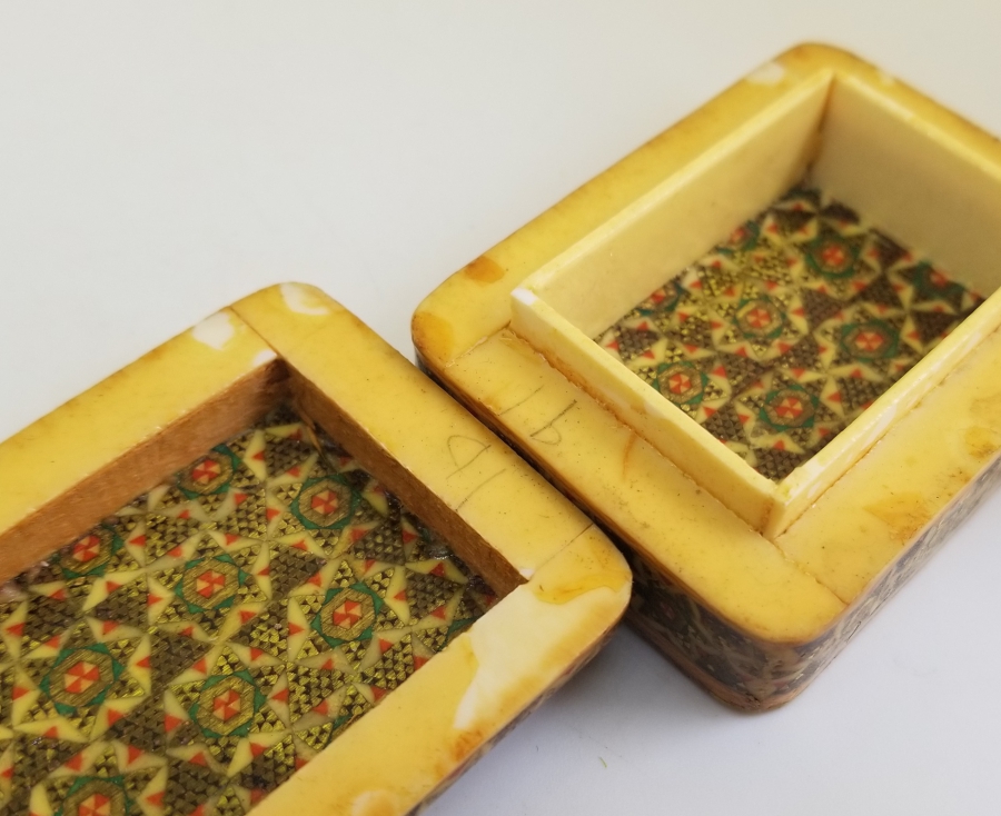 HATEM İŞİ ANTİKA KAPAKLI KUTU