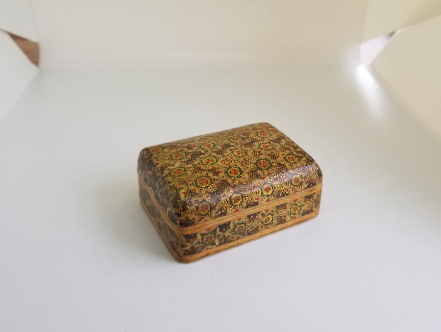 HATEM İŞİ ANTİKA KAPAKLI KUTU