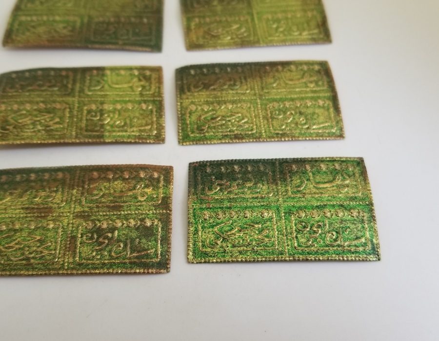 OSMANLICA YAZILI KOLONYA ETİKETLERİ