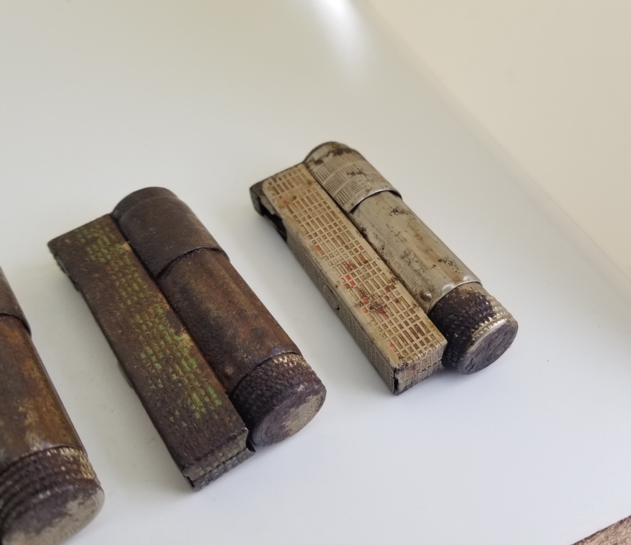 3 ADET ANTİKA MUHTAR ÇAKMAĞI