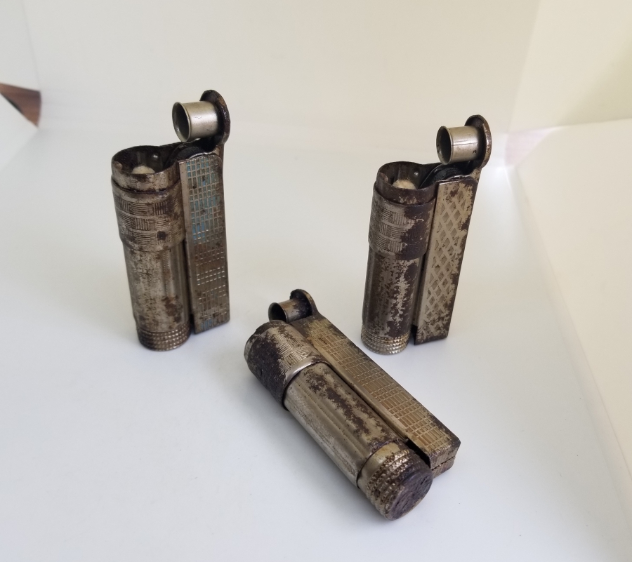 3 ADET ANTİKA MUHTAR ÇAKMAĞI