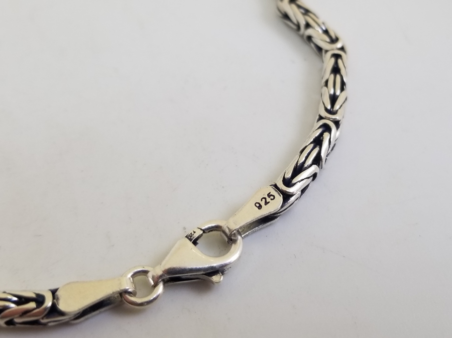 ÖZEL YAPIM KRAL ZİNCİRİ GÜMÜŞ BİLEKLİK