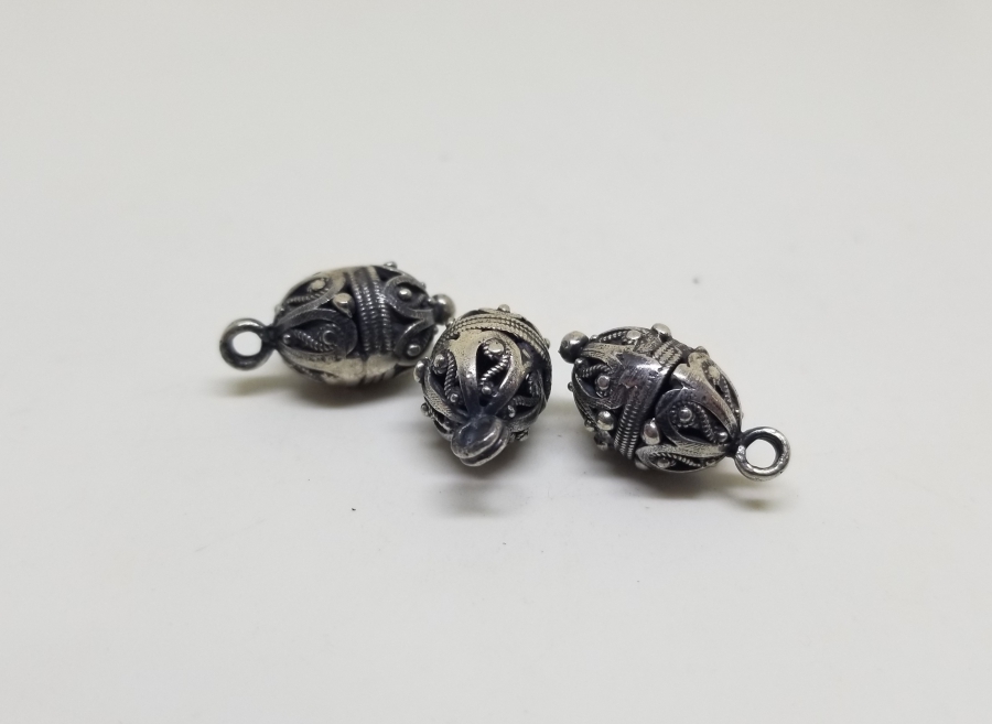 OSMANLI DÖNEMİ TELKARİ İŞÇİLİKLİ ÇOK NADİR KÖSTEK TOPLARI / KOZALARI