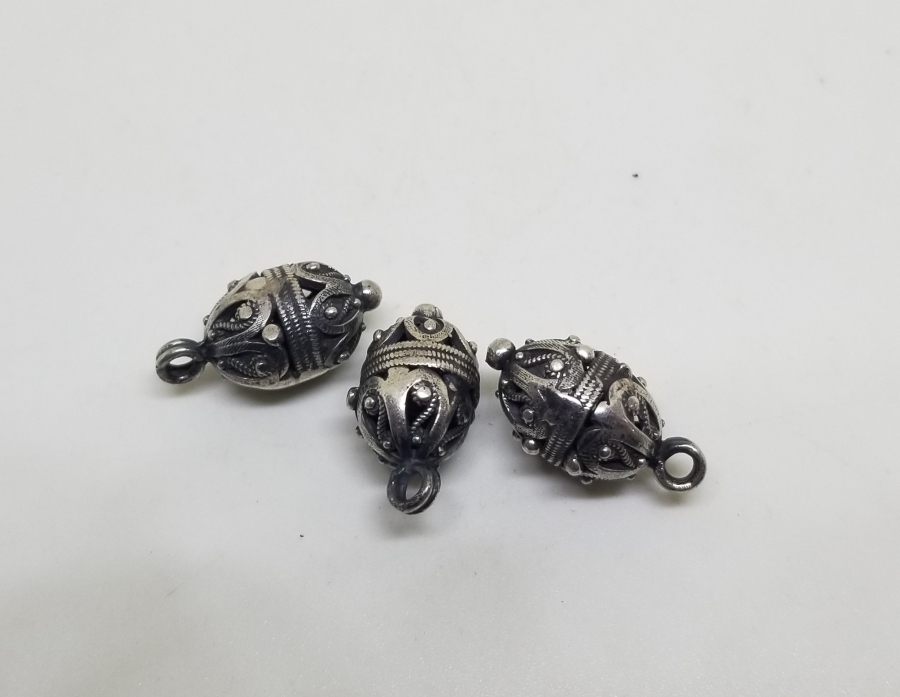 OSMANLI DÖNEMİ TELKARİ İŞÇİLİKLİ ÇOK NADİR KÖSTEK TOPLARI / KOZALARI