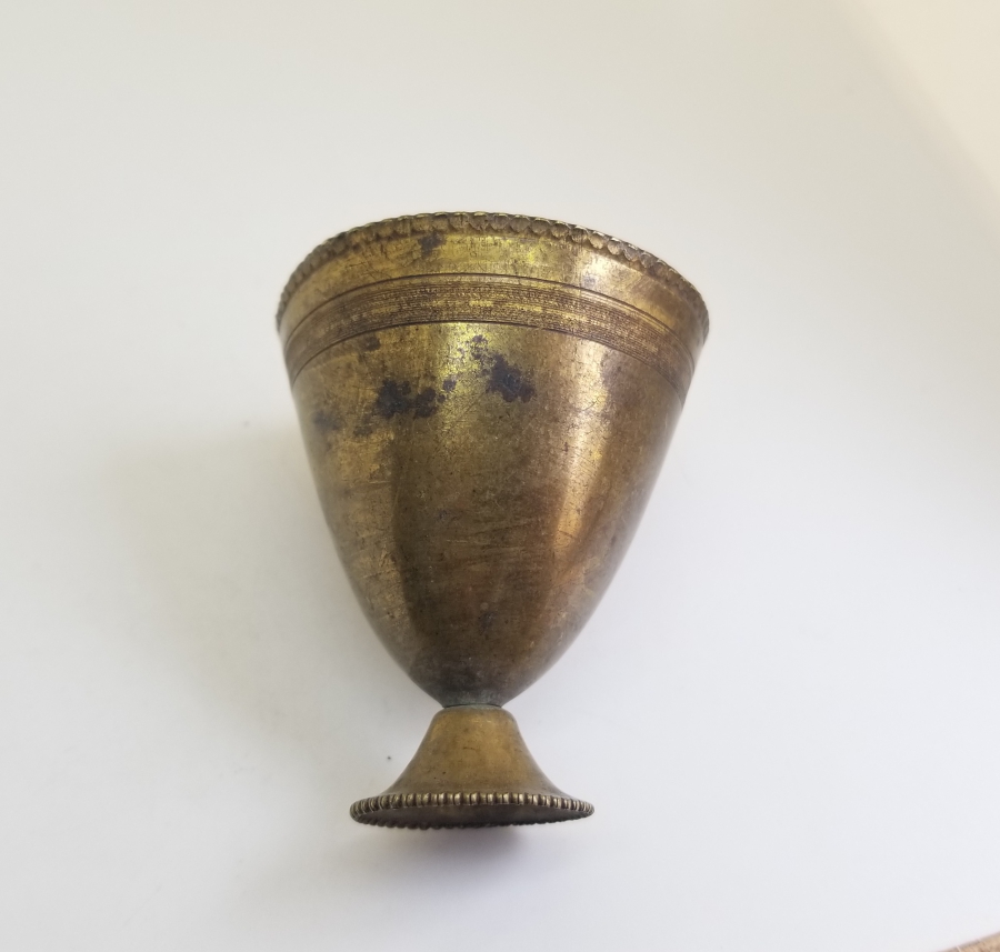 ÜZERİ ALTIN VERMEYLİ OSMANLI DÖNEMİ SÜLEYMANİYE FİNCAN ZARFI