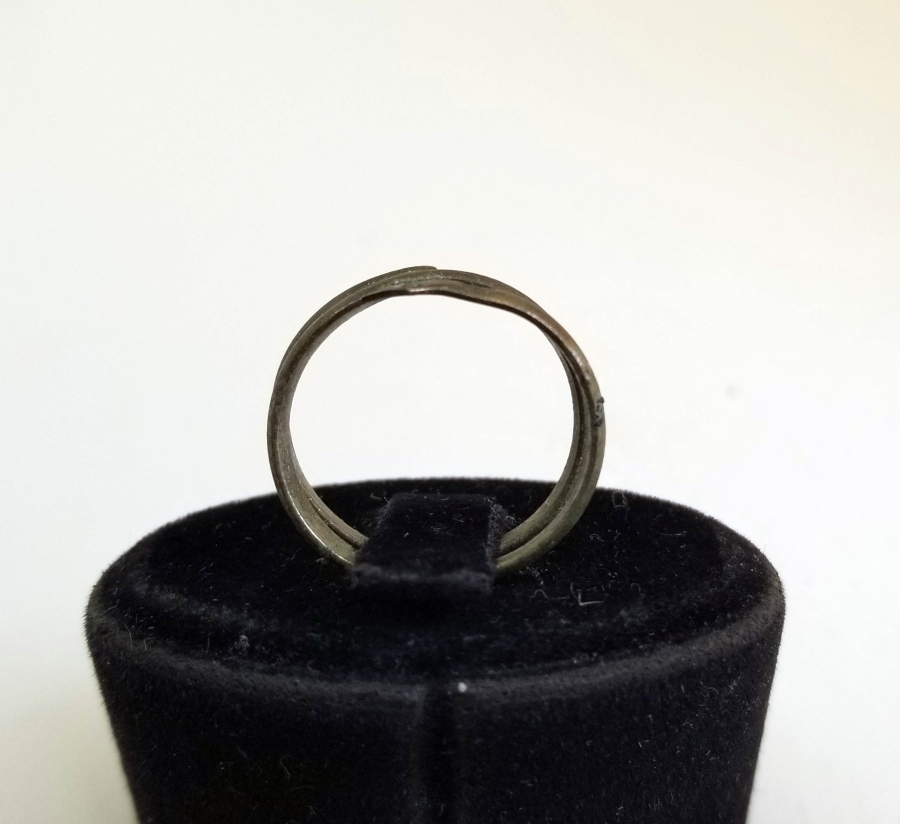 KABARTMA İŞÇİLİKLİ YILAN FORMLU OSMANLI DÖNEMİ RUM İŞİ YÜZÜK