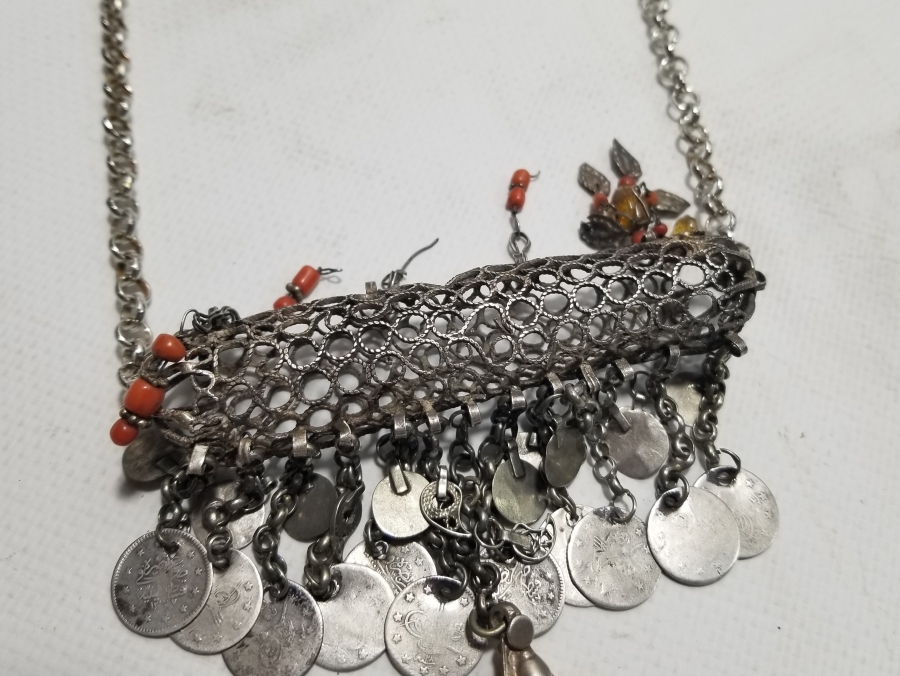 OSMANLI DÖNEMİ NADİR TİPTE MERCANLI HAMAYIL