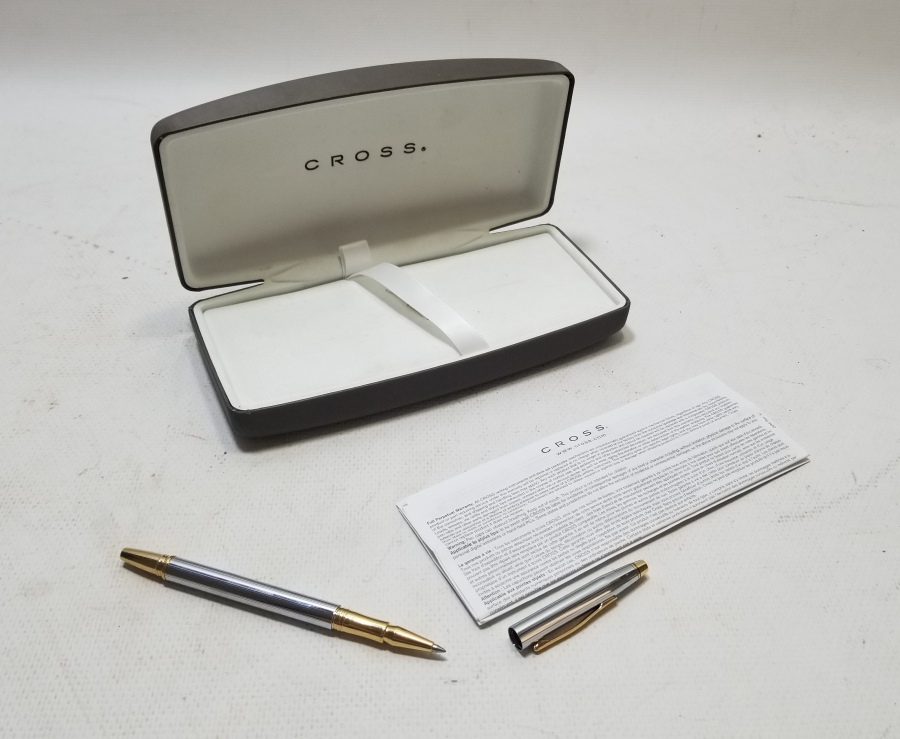 ORİJİNAL EVRAKLARIYLA CROSS MARKA KALEM