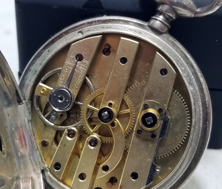 ORİJİNAL KURMA ANAHTARIYLA KUTUSUNDA OSMANLI DÖNEMİ KURMALI CEP SAATİ