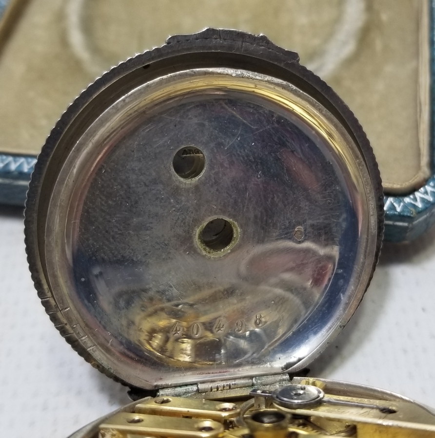 ORİJİNAL KURMA ANAHTARIYLA KUTUSUNDA OSMANLI DÖNEMİ KURMALI CEP SAATİ