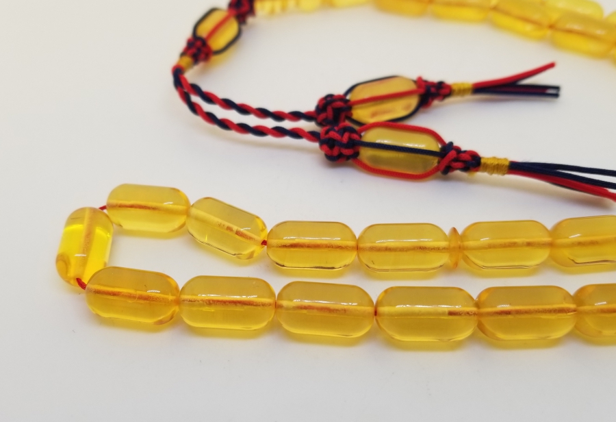 ÖZEL YAPIM DAMLA KEHRİBAR TESPİH