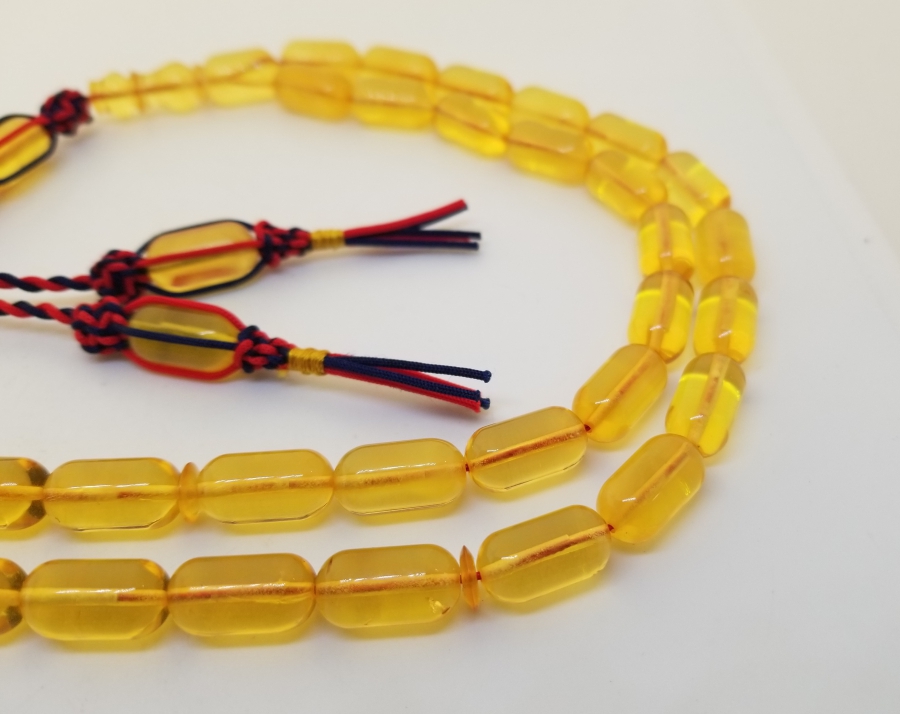 ÖZEL YAPIM DAMLA KEHRİBAR TESPİH