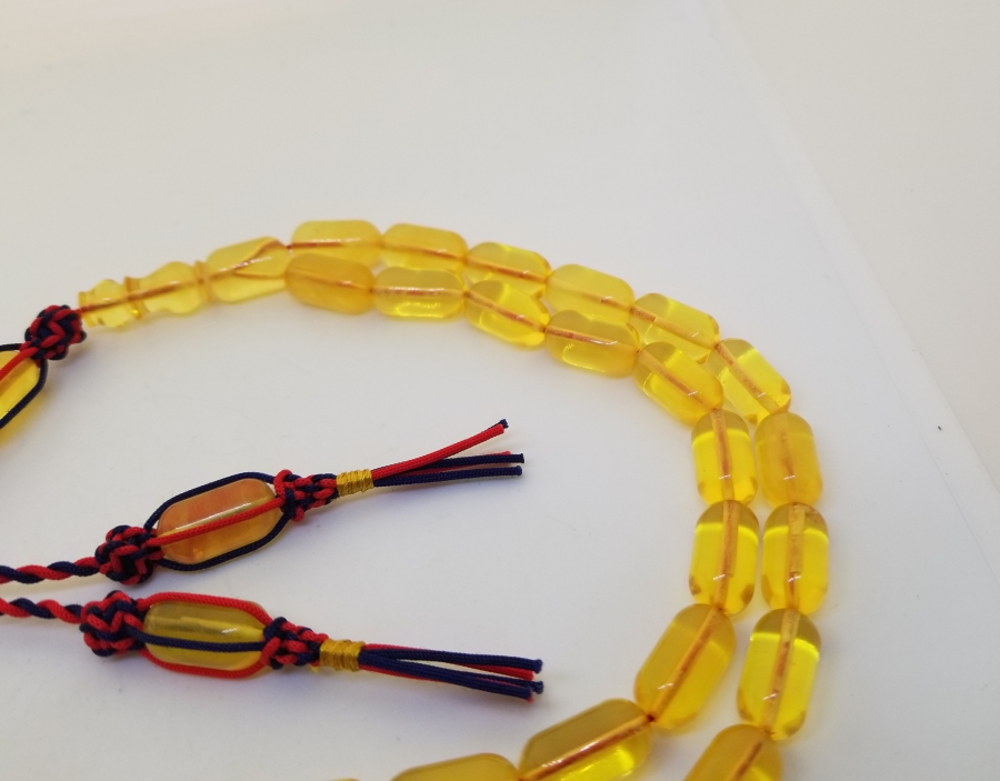 ÖZEL YAPIM DAMLA KEHRİBAR TESPİH