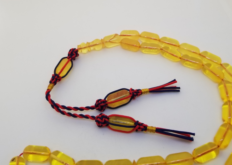 ÖZEL YAPIM DAMLA KEHRİBAR TESPİH