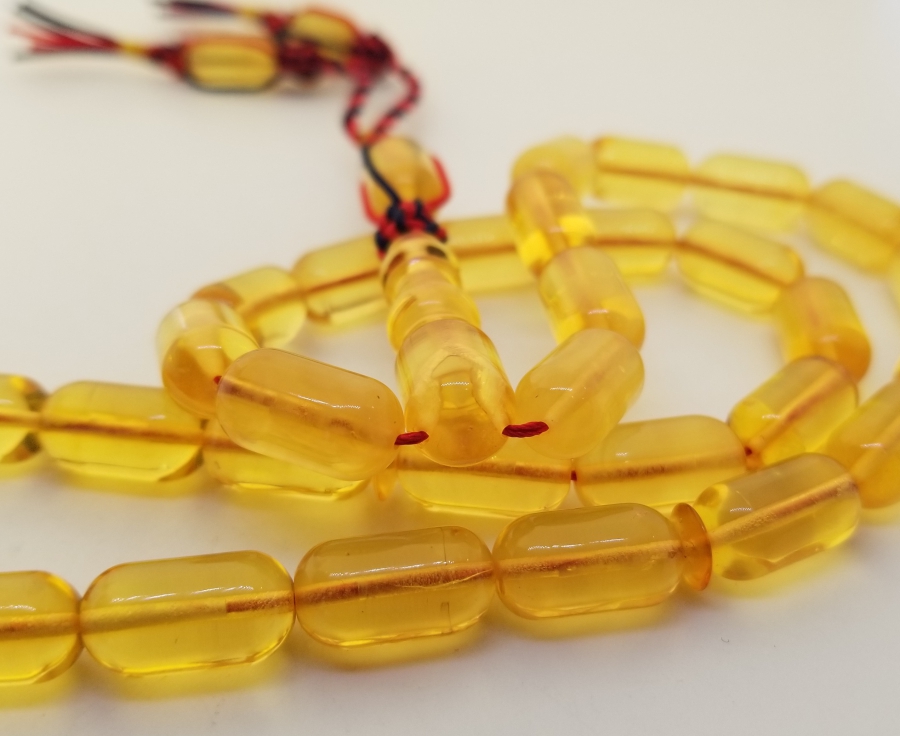 ÖZEL YAPIM DAMLA KEHRİBAR TESPİH