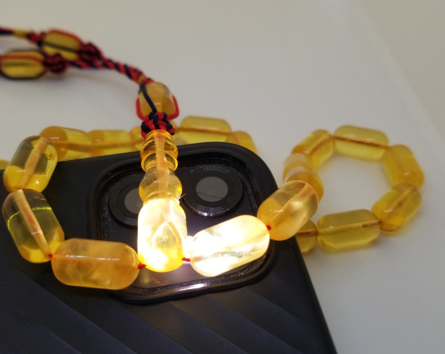 ÖZEL YAPIM DAMLA KEHRİBAR TESPİH