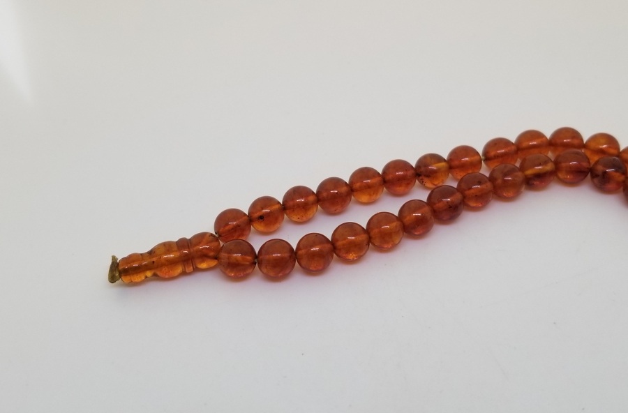 DAMLA KEHRİBAR ANTİKA NAMAZ TESPİHİ