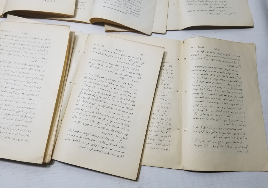 OSMANLI DÖNEMİ ÇOK NADİR İSPİRTİZMA DERGİLERİ LOTU