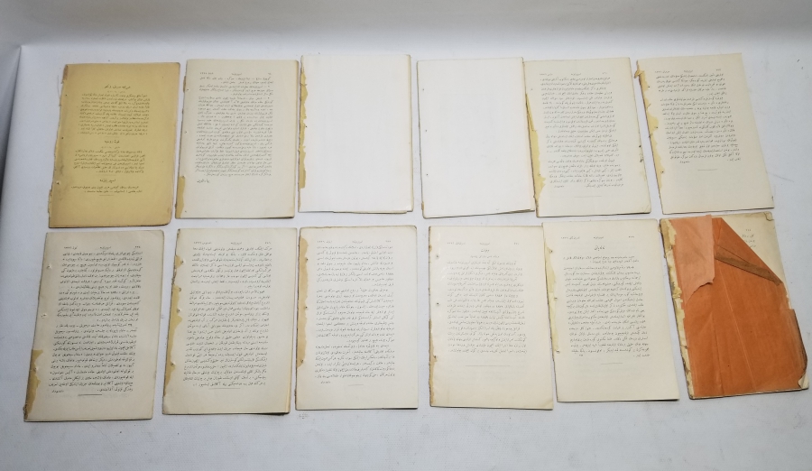 OSMANLI DÖNEMİ ÇOK NADİR İSPİRTİZMA DERGİLERİ LOTU