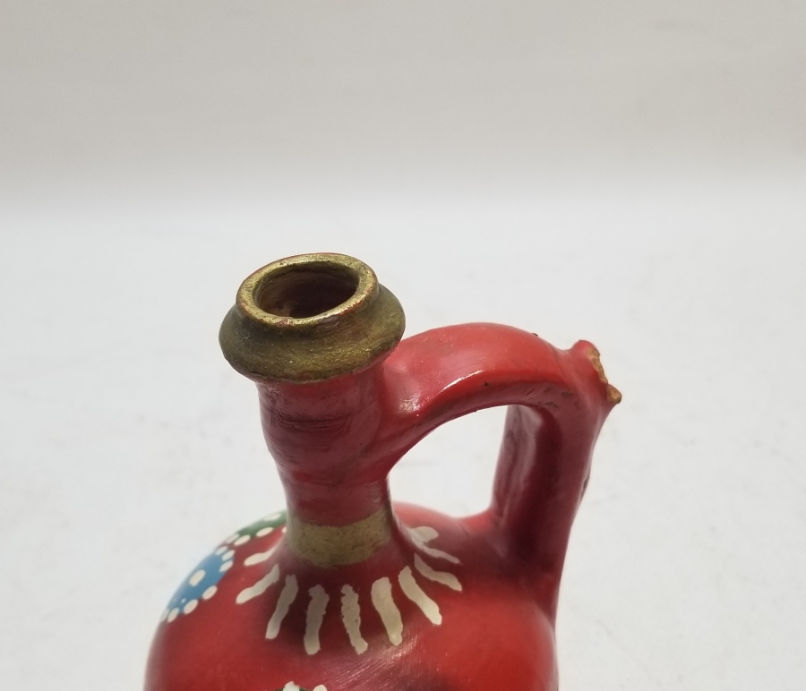 NADİR TİPTE EL BOYAMA ANTİKA ÇANAKKALE TESTİ