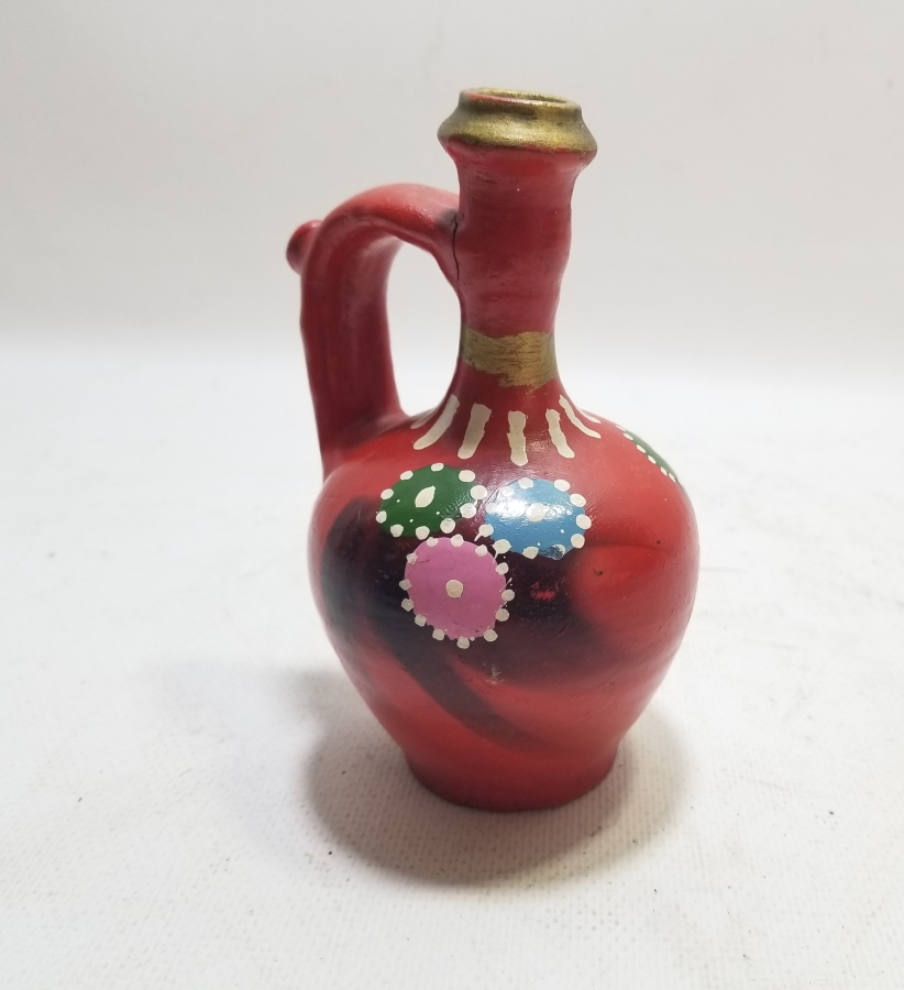 NADİR TİPTE EL BOYAMA ANTİKA ÇANAKKALE TESTİ