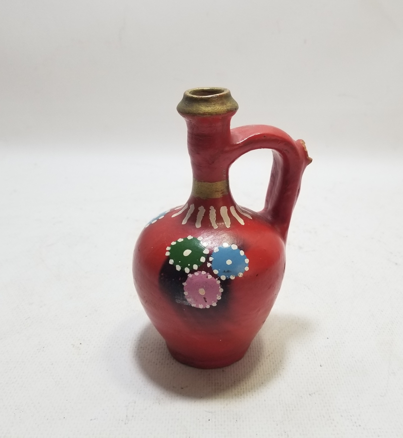 NADİR TİPTE EL BOYAMA ANTİKA ÇANAKKALE TESTİ