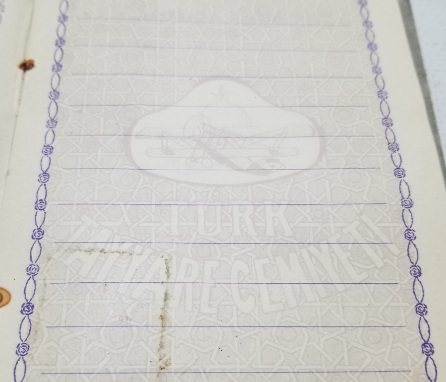 CUMHURİYET BAŞLARI ANTİKA EVLENME CÜZDANI