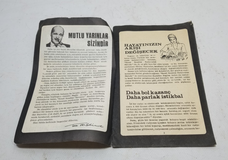 RADYOCULUK ÜZERİNE YAZILMIŞ ANTİKA KİTAP