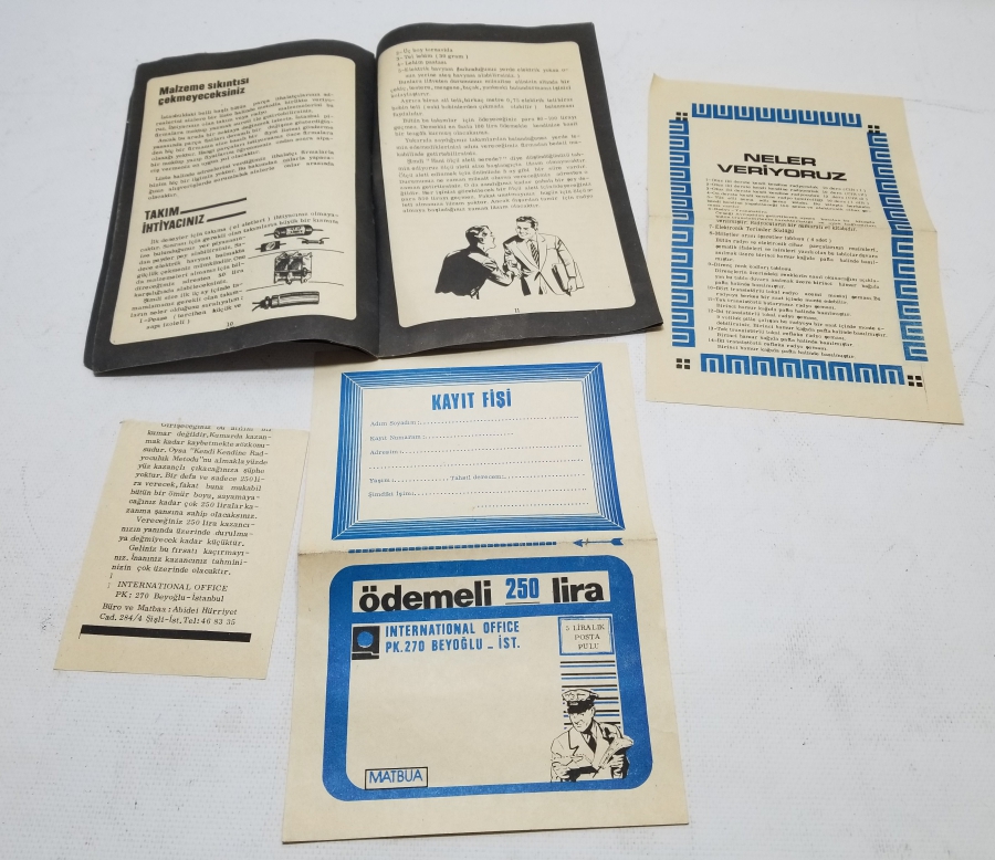 RADYOCULUK ÜZERİNE YAZILMIŞ ANTİKA KİTAP