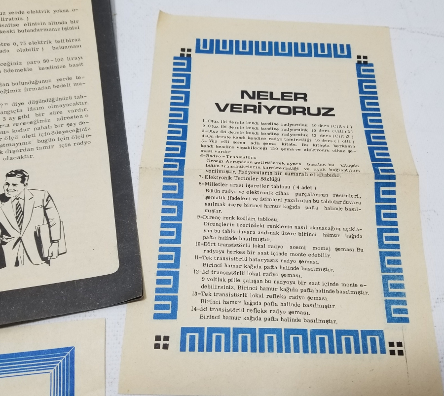 RADYOCULUK ÜZERİNE YAZILMIŞ ANTİKA KİTAP