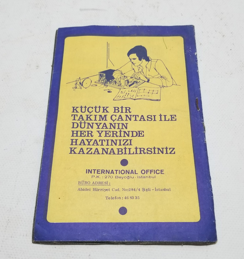 RADYOCULUK ÜZERİNE YAZILMIŞ ANTİKA KİTAP