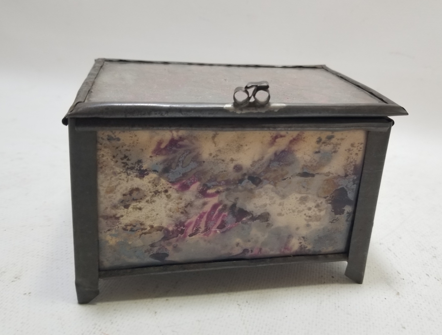 OSMANLI DÖNEMİ EL YAPIMI ÇİFT GÖZLÜ PUL KUTUSU