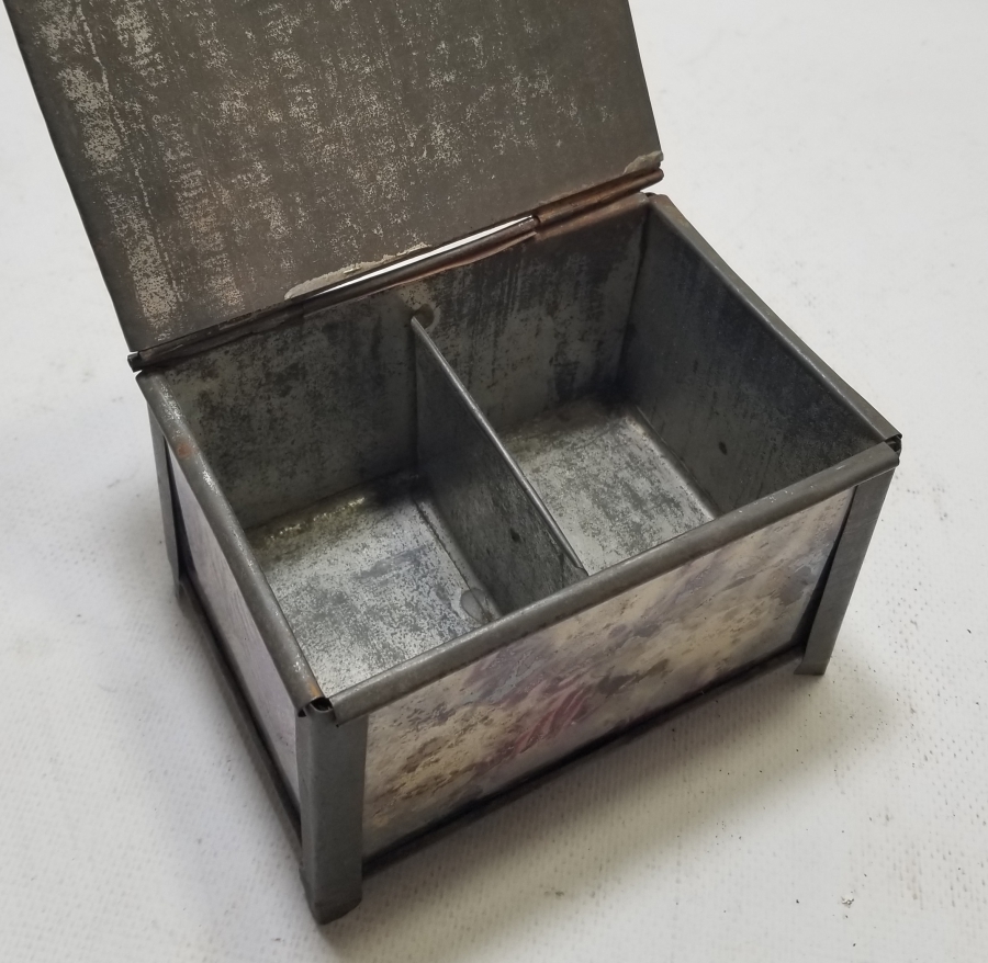 OSMANLI DÖNEMİ EL YAPIMI ÇİFT GÖZLÜ PUL KUTUSU