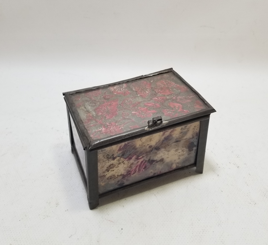 OSMANLI DÖNEMİ EL YAPIMI ÇİFT GÖZLÜ PUL KUTUSU