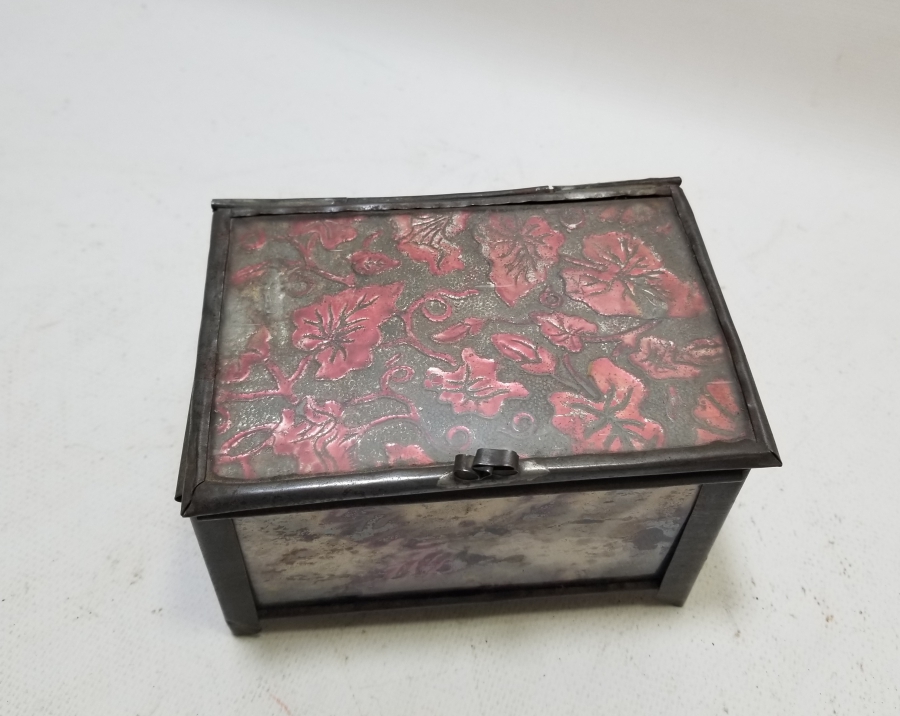 OSMANLI DÖNEMİ EL YAPIMI ÇİFT GÖZLÜ PUL KUTUSU