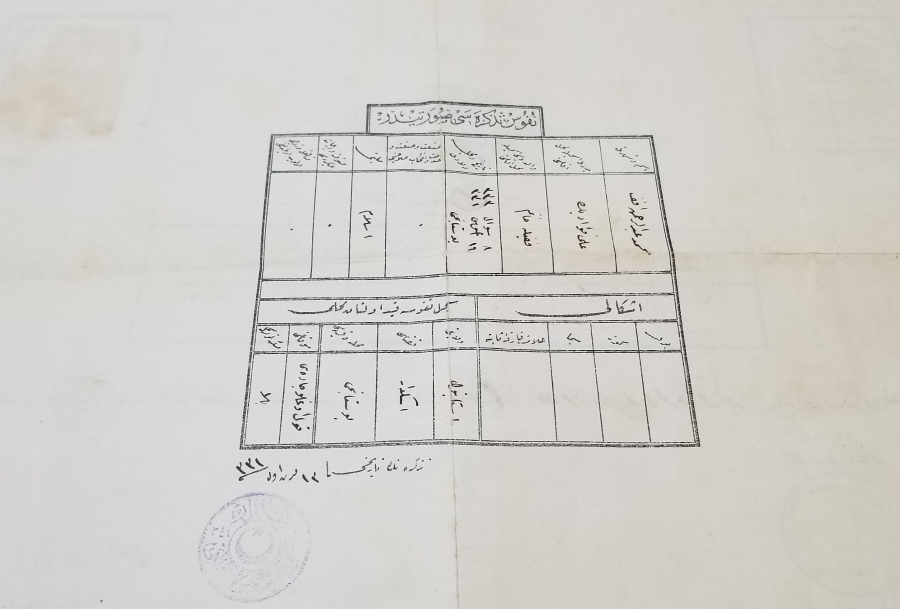 CUMHURİYET BAŞLARI OSMANLICA YAZILI NADİR İLKOKUL DİPLOMASI