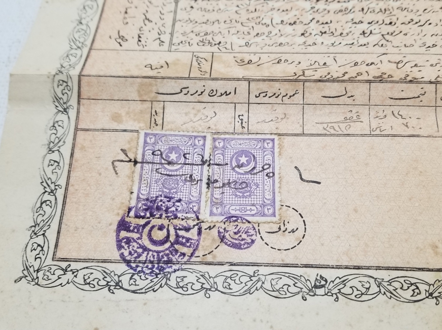 ORİJİNAL KARTONUNDA CUMHURİYET BAŞLARI SENED-İ HAKANİ - TAPU