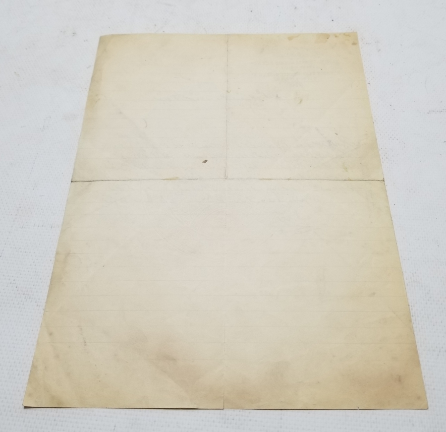 RUMCA VE OSMANLICA YAZILI EL YAZMA TİCARİ YAZIŞMA