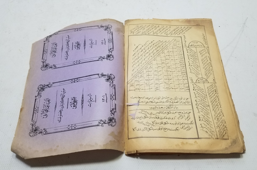 OSMANLI DÖNEMİ BASKI TARİFAT-I AZİZİYE