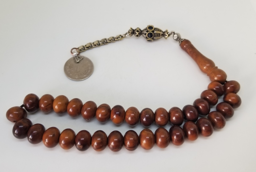 OSMANLI DÖNEMİ KEMANE TORNA YAPIMI KUKA TESPİH