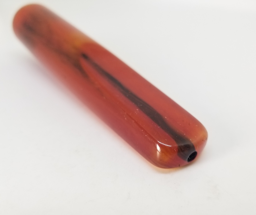 OSMANLI DÖNEMİ SIKMA KEHRİBAR SİGARA AĞIZLIĞI