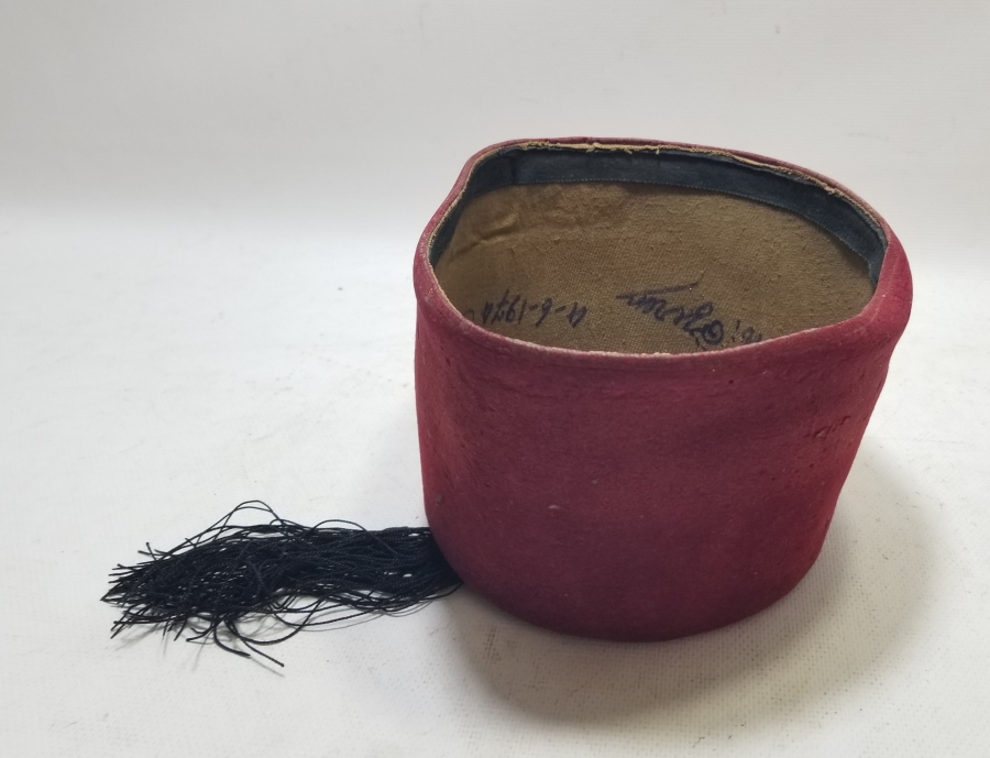 OSMANLI DÖNEMİ HAMİDİ TİPİ PAŞA FESİ