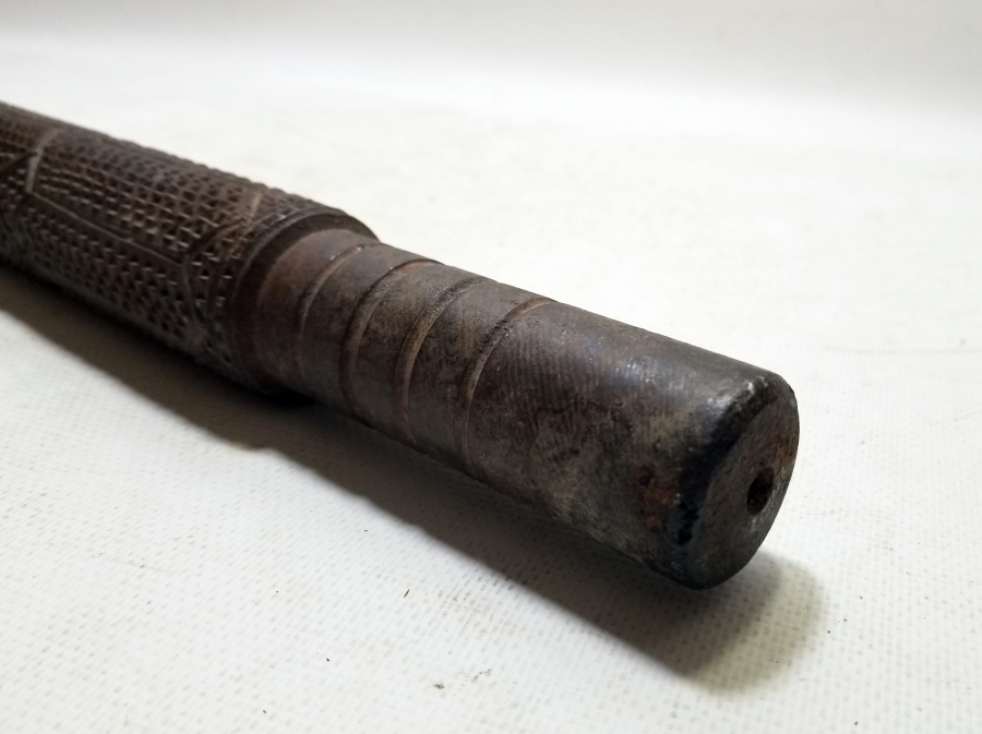 ÜZERİ USTA DAMGALI OSMANLI DÖNEMİ BÜYÜK BOY DEMİR METAL PARÇA