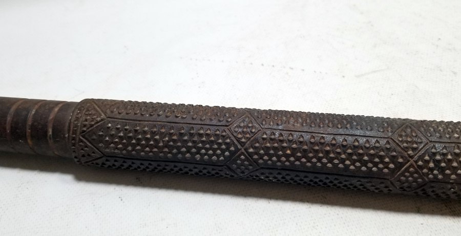 ÜZERİ USTA DAMGALI OSMANLI DÖNEMİ BÜYÜK BOY DEMİR METAL PARÇA